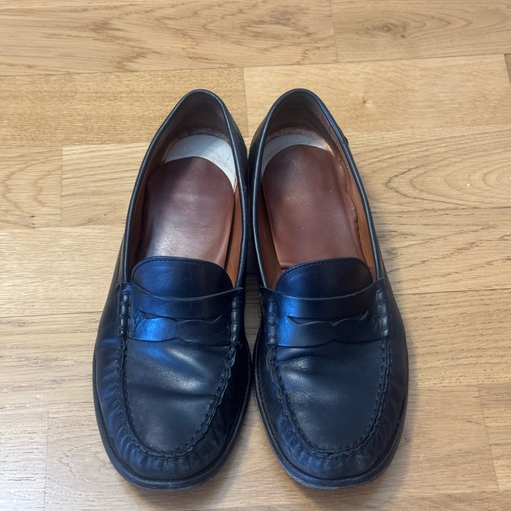Polo by Ralph Lauren Black Leather Loafers